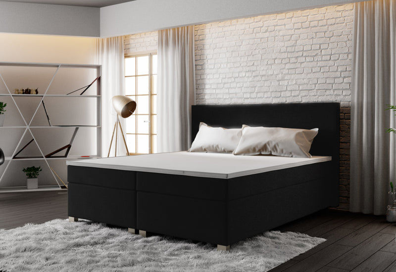 ISLAND Boxspring kárpitozott ágy - ARANZ - 2