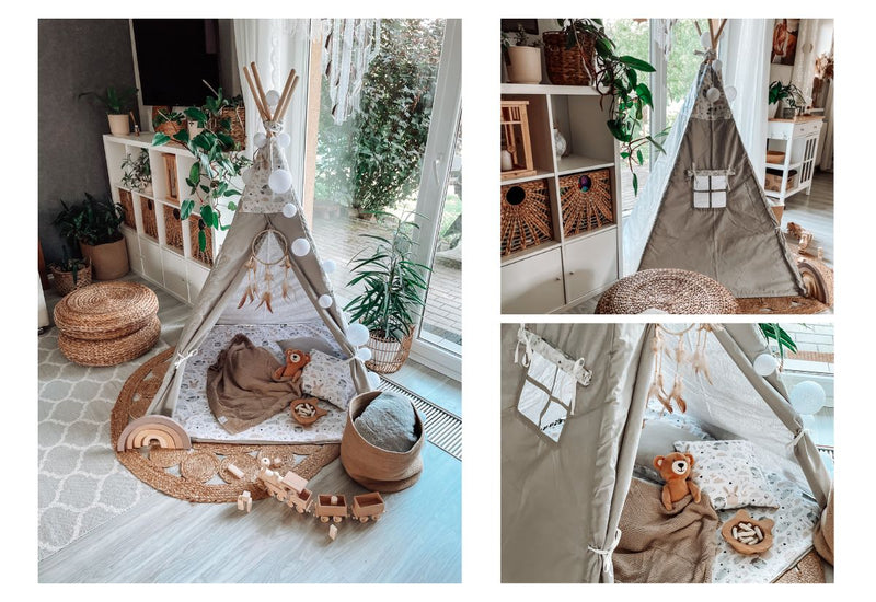 TEEPEE gyermek sátor - ARANZ - 6