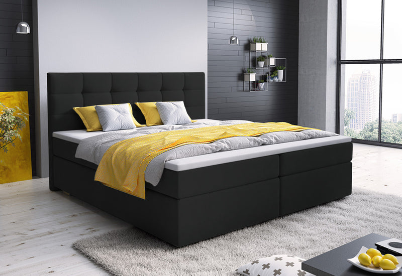GLOSE kárpitozott boxspring ágy - ARANZ - 3