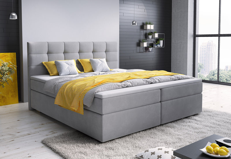 GLOSE kárpitozott boxspring ágy - ARANZ - 4