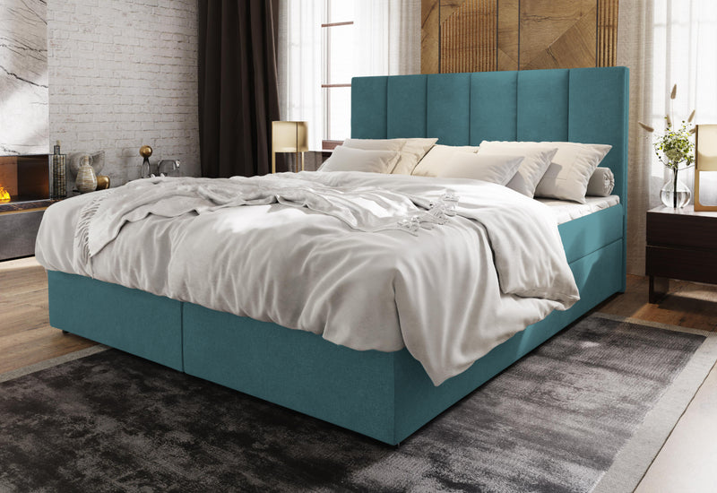 KARDI kárpitozott boxspring ágy - ARANZ - 2