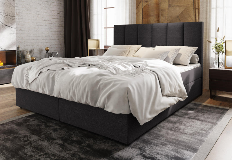 KARDI kárpitozott boxspring ágy - ARANZ - 3