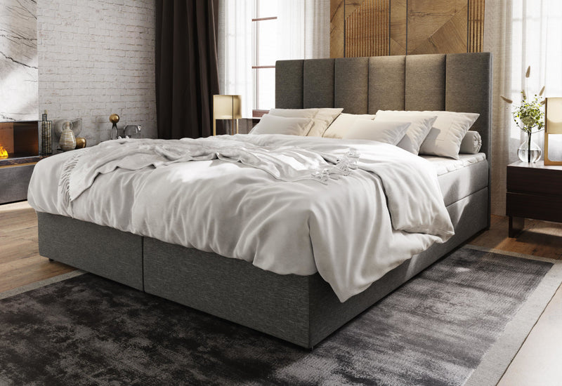 KARDI kárpitozott boxspring ágy - ARANZ - 4