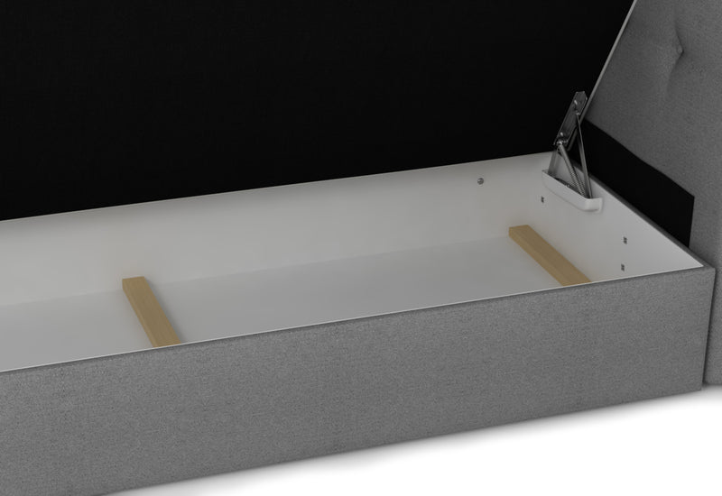MODELA boxspring kárpitozott ágy + fedőmatrac - DETAIL - 1