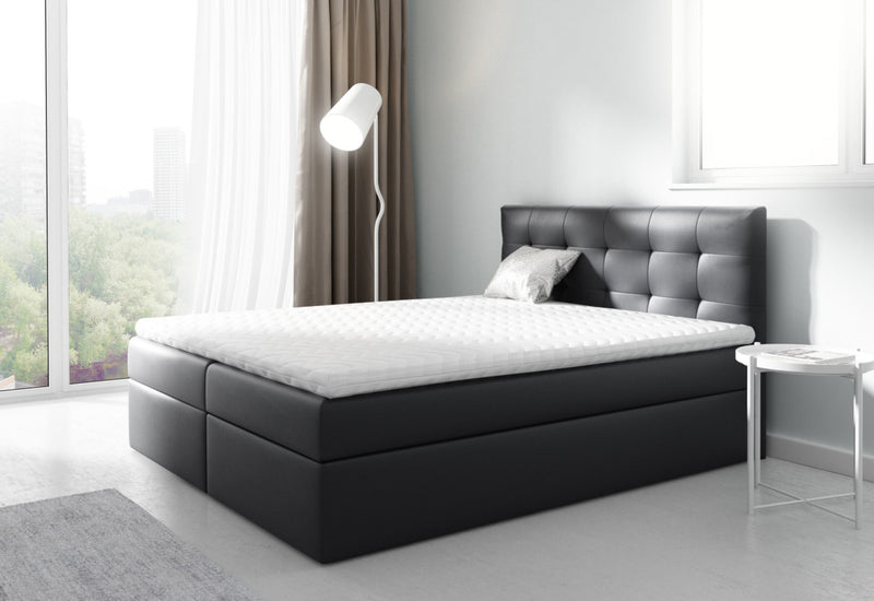 ISLA boxspring kárpitozott ágy - ARANZ - 1