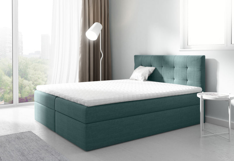 ISLA boxspring kárpitozott ágy - ARANZ - 3