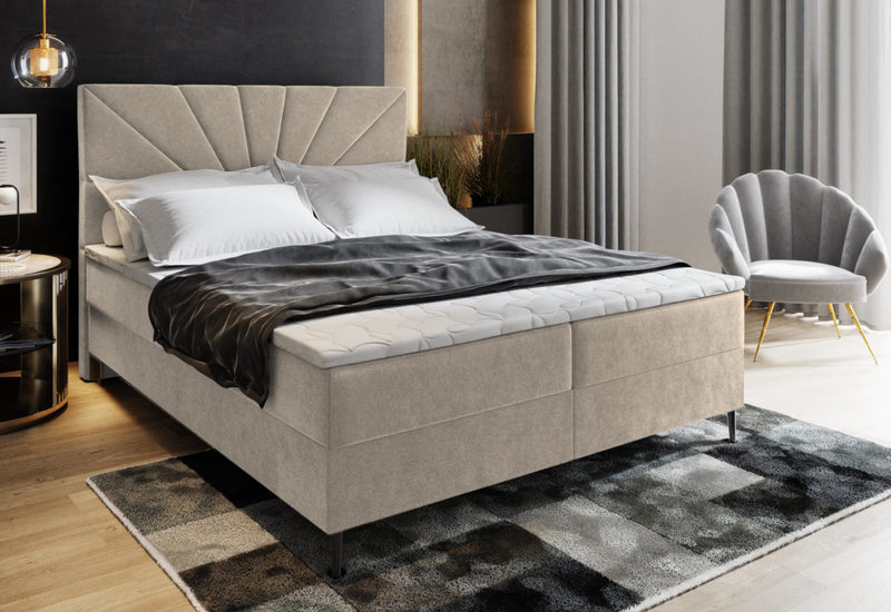 MERI kárpitozott boxspring ágy - ARANZ - 3