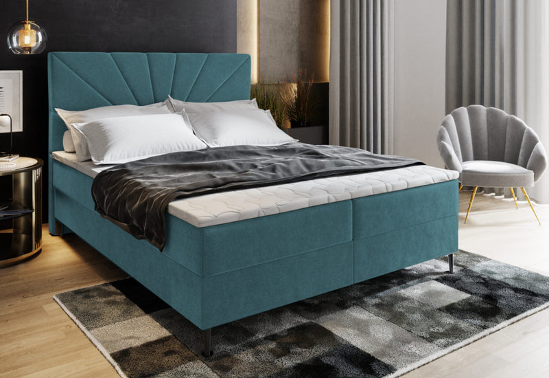 MERI kárpitozott boxspring ágy - ARANZ - 4