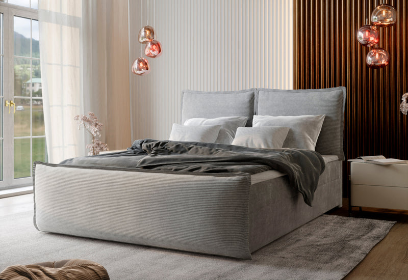 MANTA boxspring kárpitozott ágy - ARANZ - 2
