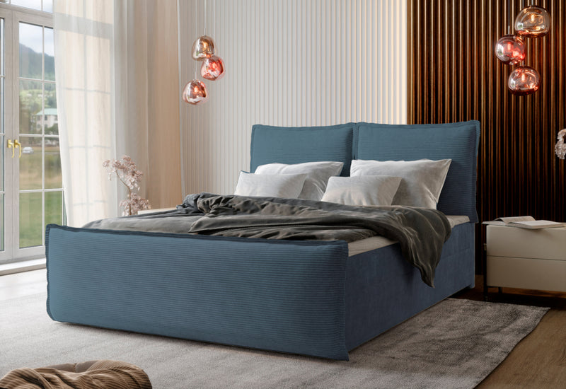 MANTA boxspring kárpitozott ágy - ARANZ - 5