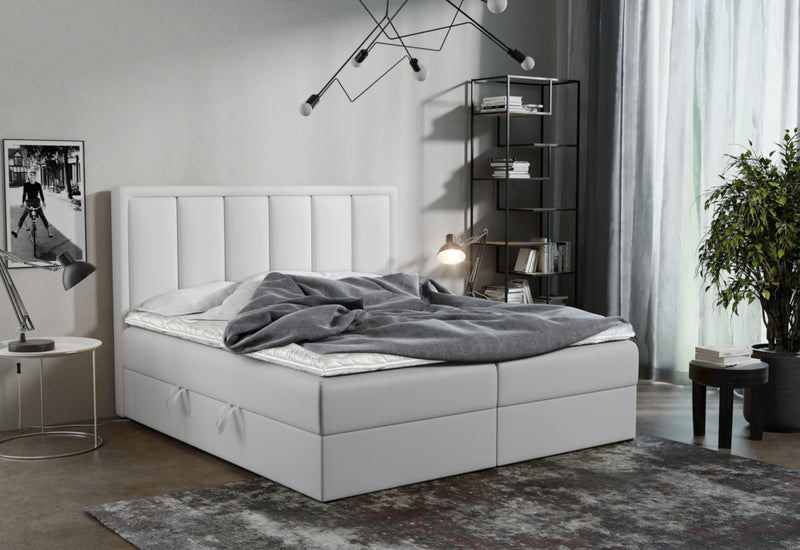 FRANIA kárpitozott boxspring ágy - ARANZ - 1