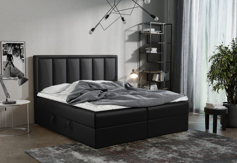 FRANIA kárpitozott boxspring ágy - ARANZ - 2