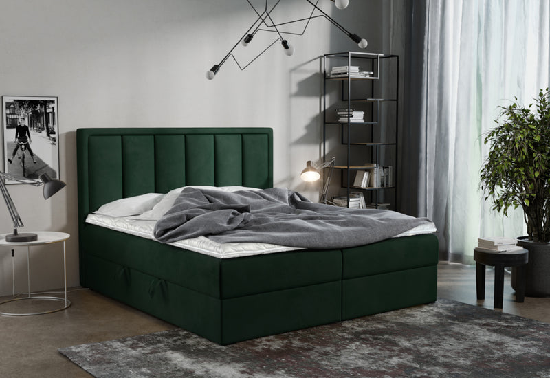 FRANIA kárpitozott boxspring ágy - ARANZ - 5