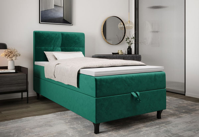 TIKKA kárpitozott boxspring ágy - ARANZ - 3