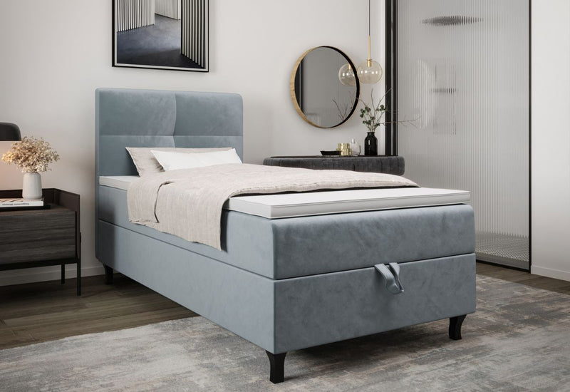 TIKKA kárpitozott boxspring ágy - ARANZ - 5