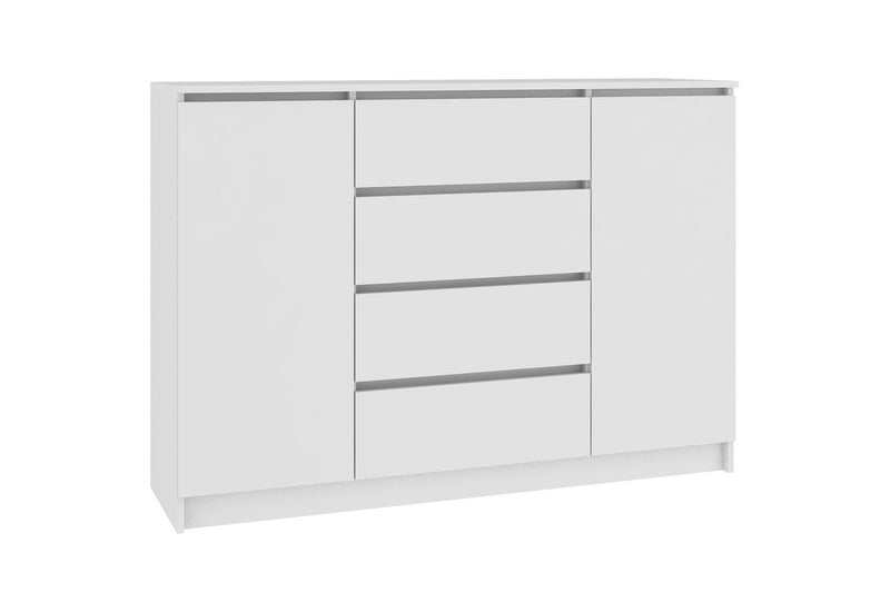 ARMARIA K140 2D4SZ komód, 138x99x40, fehér - - 0