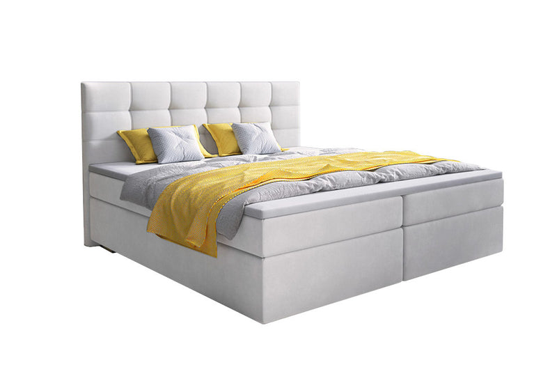 GLOSE kárpitozott boxspring ágy, 140x200, cosmic 10 - - 0