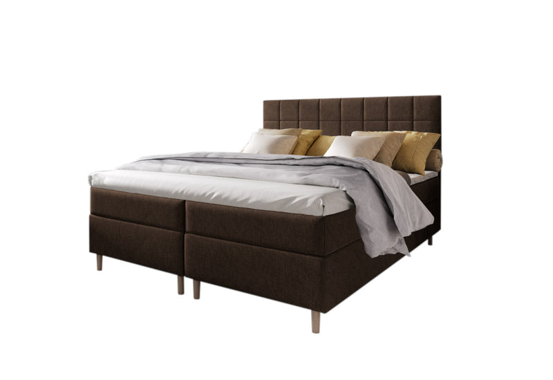 SICILIE kárpitozott boxspring ágy, 140x200, inari 24 - - 0