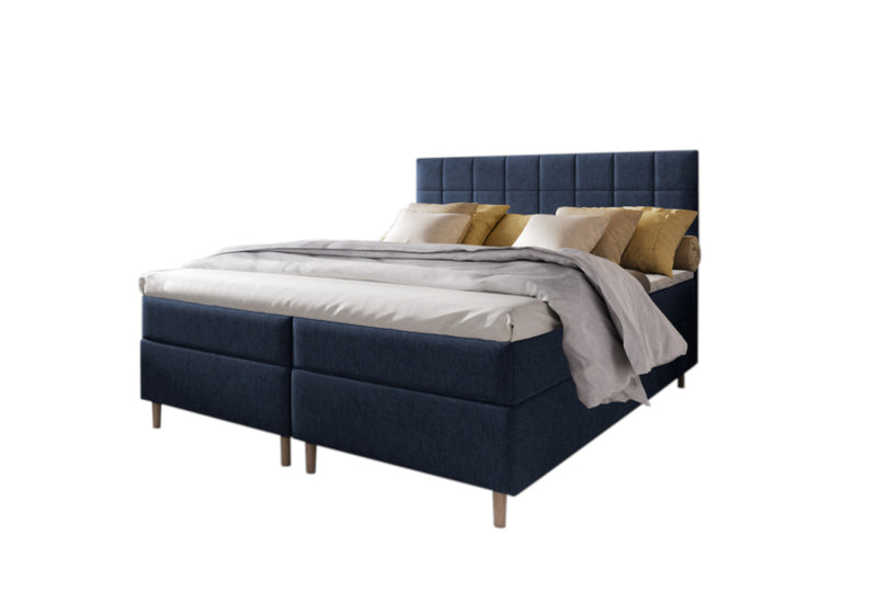 SICILIE kárpitozott boxspring ágy, 140x200, inari 80 - - 0