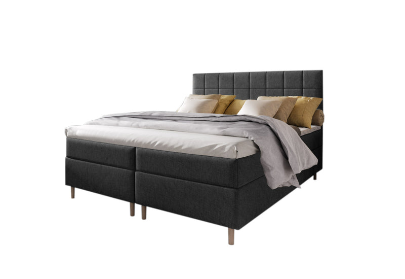 SICILIE kárpitozott boxspring ágy, 140x200, inari 96 - - 0