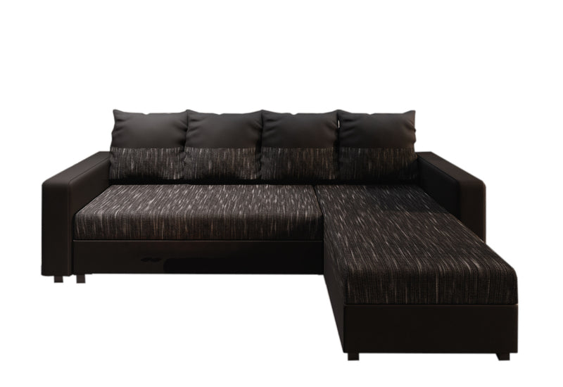 STANA sarok ülőgarnitúra, 233x90x138, kornet 10/dolaro 8 - - 0