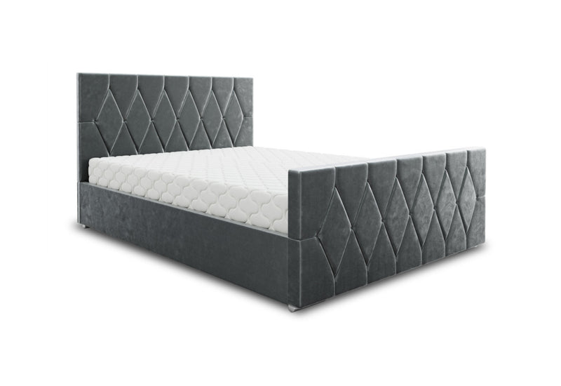ADELINE boxspring kárpitozott ágy, 120x200, itaka 50 - - 0