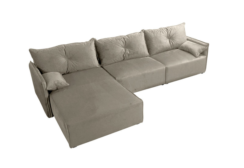 LINON 2 ágyazható sarok ülőgarnitúra, 318x85x179, royal 04, balos - - 0