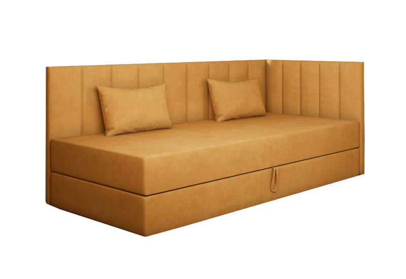 IVETA 3 heverő, 207x90x97, opera mostaza - - 0
