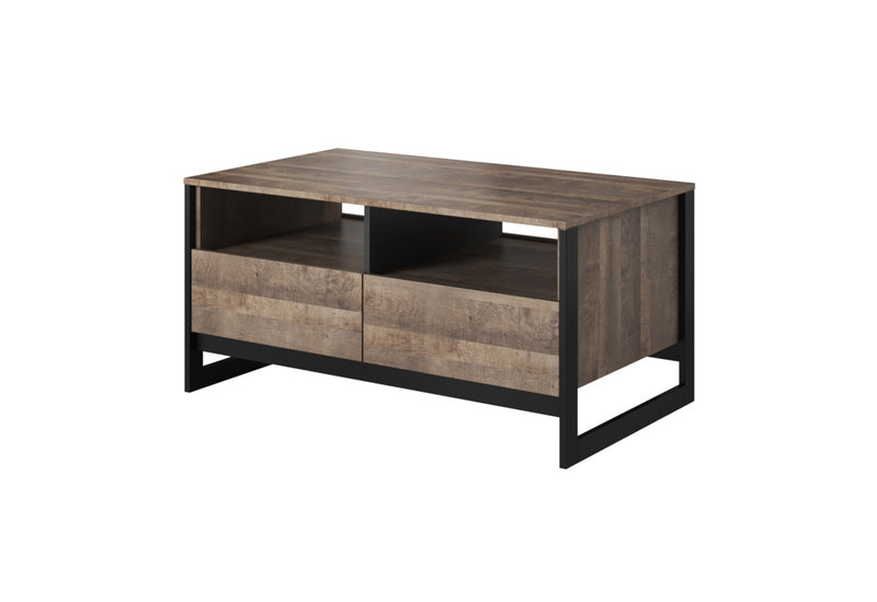 ARDELA dohányzóasztal, 108,6x53x61,4, tölgy sand grande/matera - - 0