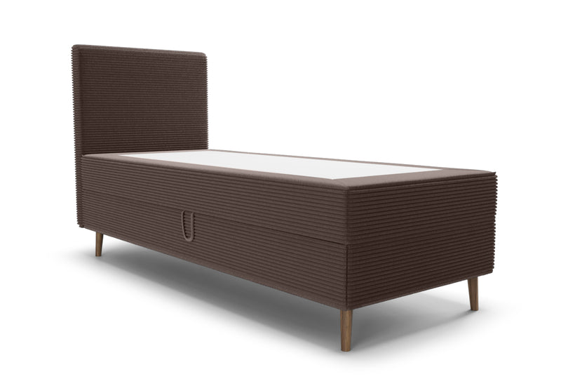 RANA comfort kárpitozott boxspring ágy, 90x200, poso 004, jobb - - 0