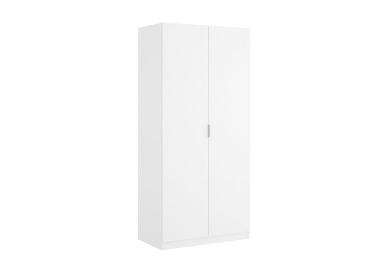 ESSEN ruhásszekrény, 81x184x52, fehér - - 0