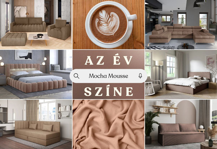 Az év színe 2025-ben: Mocha Mousse