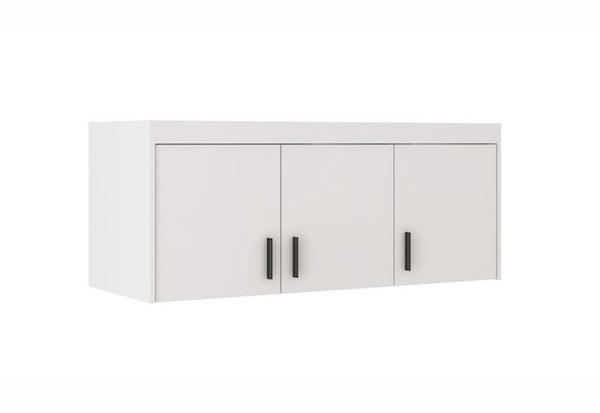 kiegészítés Ruhás szekrényhez ELLENA 3D, 133x55x53, fehér -  - 0
