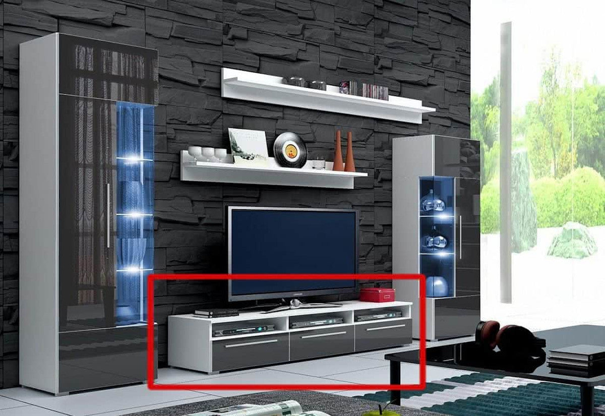LUGANO TV asztal - ARANZ - 1