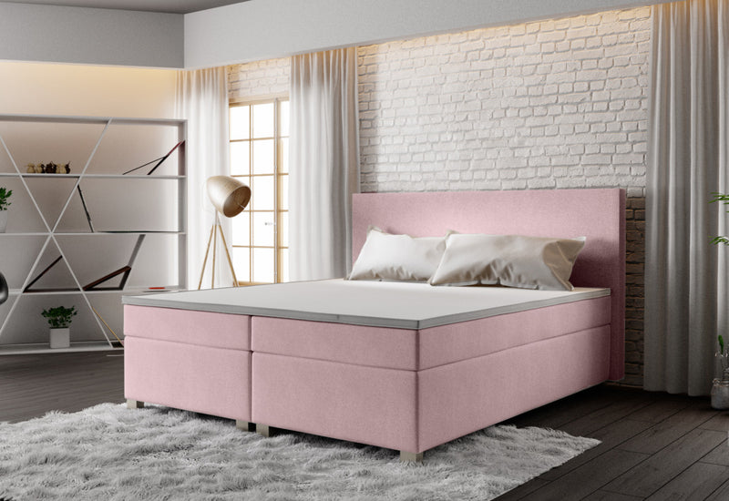ISLAND Boxspring kárpitozott ágy - ARANZ - 5