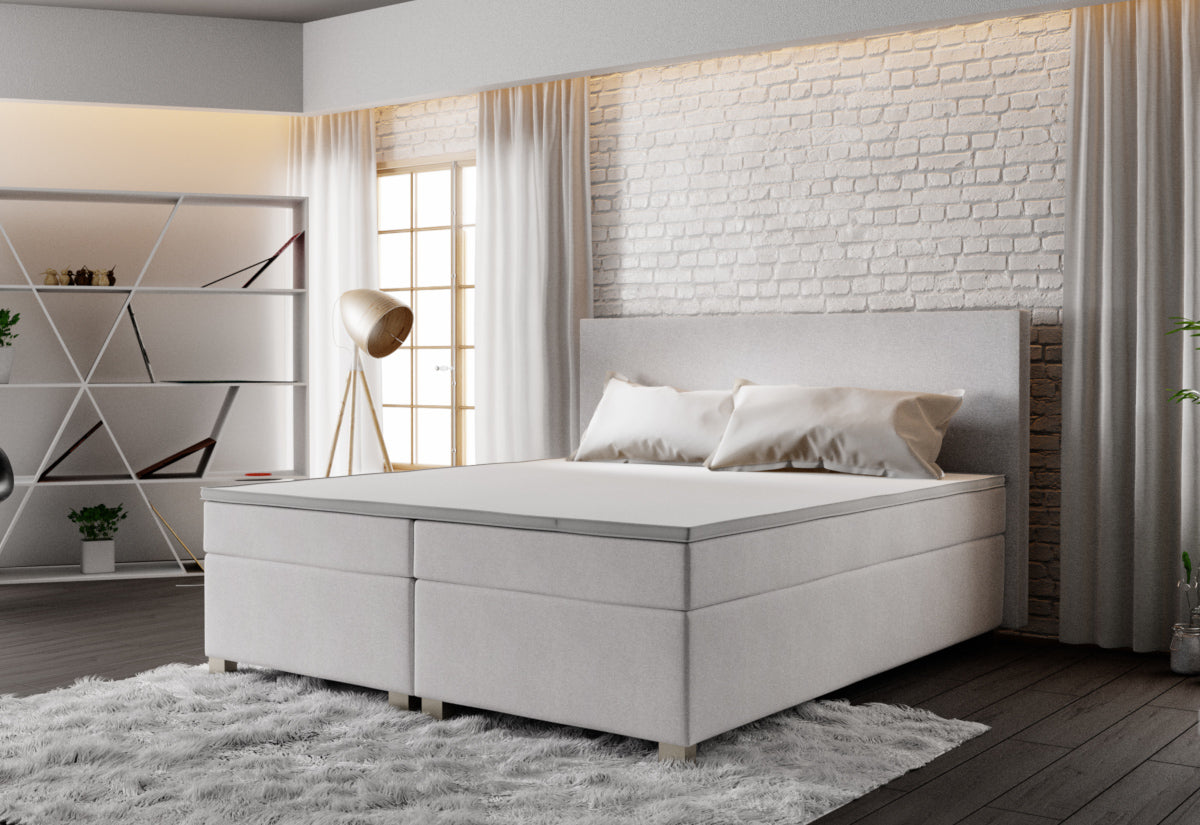 ISLAND Boxspring kárpitozott ágy - ARANZ - 1