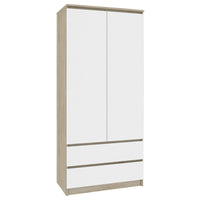 ARIVA S90 szekrény, 90x180x51, sonoma/fehér -  - 0