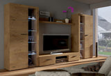 KLOK XL nappali fal, 300x190x34, lefkas + LED világítás -  - 0