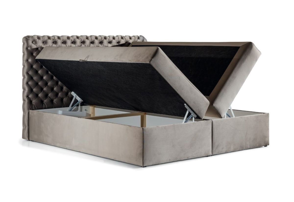 MARCH boxspring kárpitozott ágy + fedőmatrac - DETAIL - 1
