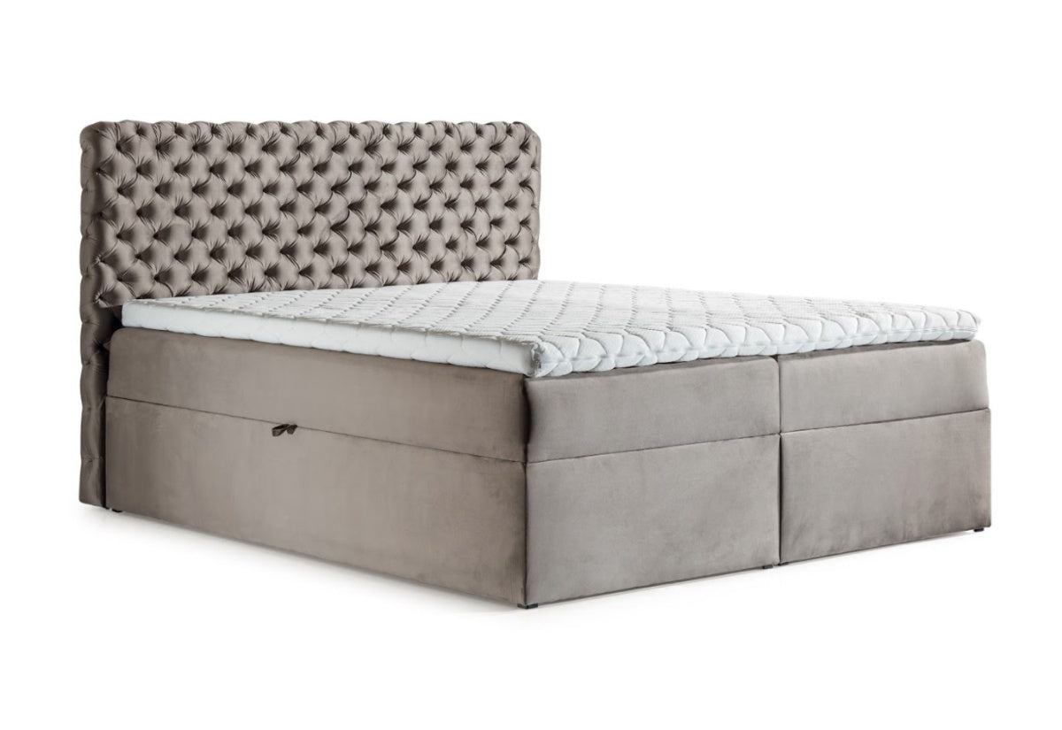MARCH boxspring kárpitozott ágy + fedőmatrac - DETAIL - 2