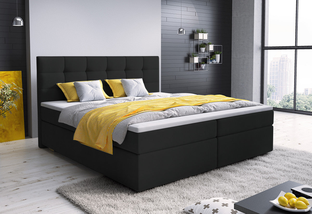 GLOSE kárpitozott boxspring ágy - ARANZ - 3