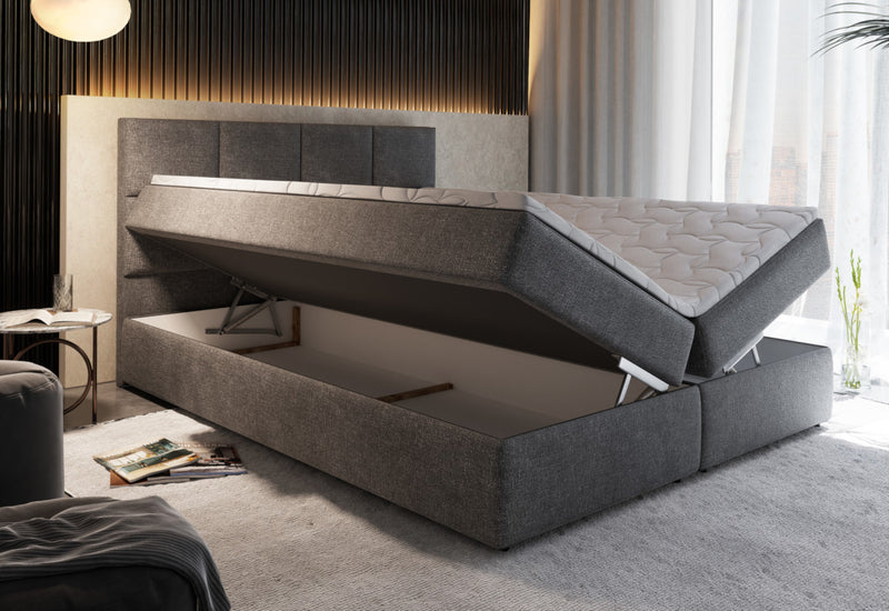 LENY kárpitozott boxspring ágy - DETAIL - 1