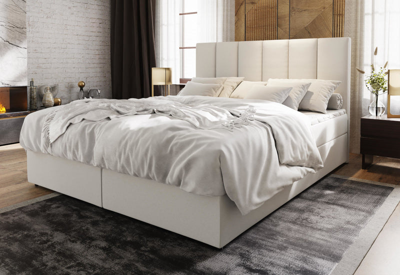 KARDI kárpitozott boxspring ágy - ARANZ - 5