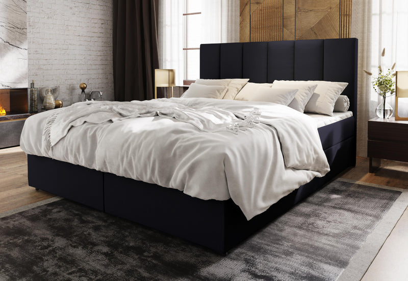 KARDI kárpitozott boxspring ágy - ARANZ - 6