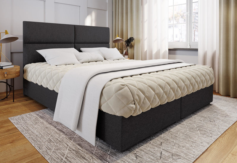 COMIC kárpitozott boxspring ágy - ARANZ - 2