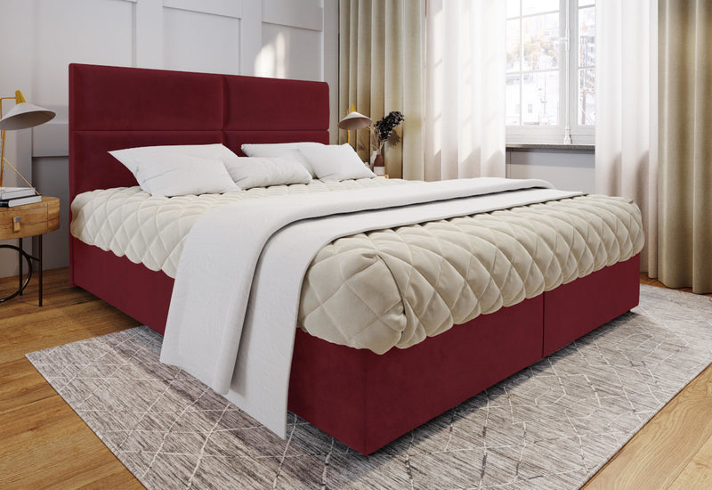 COMIC kárpitozott boxspring ágy - ARANZ - 5