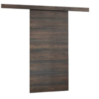 CABANA tolóajtó, 96x205x1,6cm, sötét hamu -  - 0