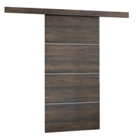 CABANA PLUS tolóajtó, 86x205x1,6cm, sötét hamu -  - 0
