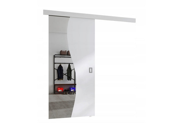TAPIO tolóajtó + Halk zárorendszer, 86x205x1,6, fehér -  - 0