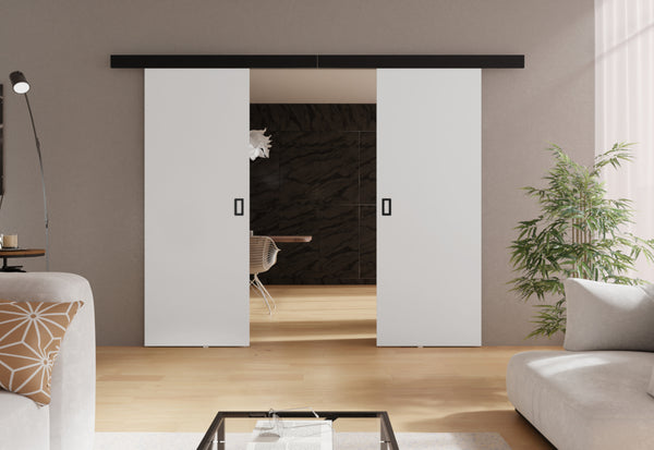 CABANA DUO tolóajtó, 132x205x1,6, fehér -  - 0